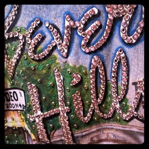 Original Tony Alamo jean jacket Beverly Hills